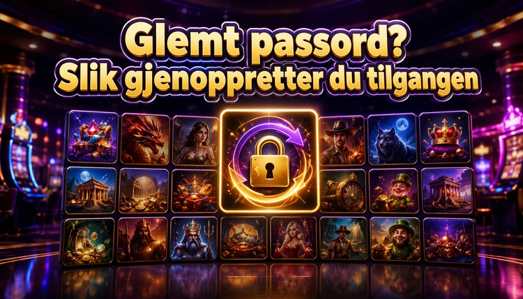 Glemt passord? Slik gjenoppretter du tilgangen